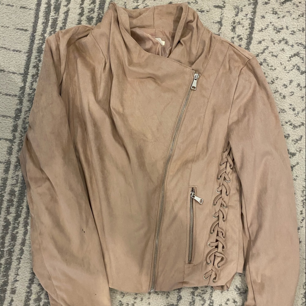 Suede Pink Jacket